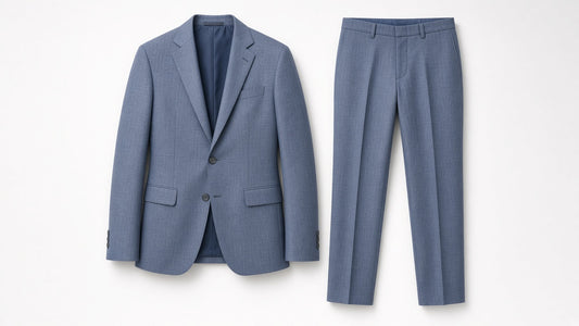 Light Navy Lightweight Summer Suit
