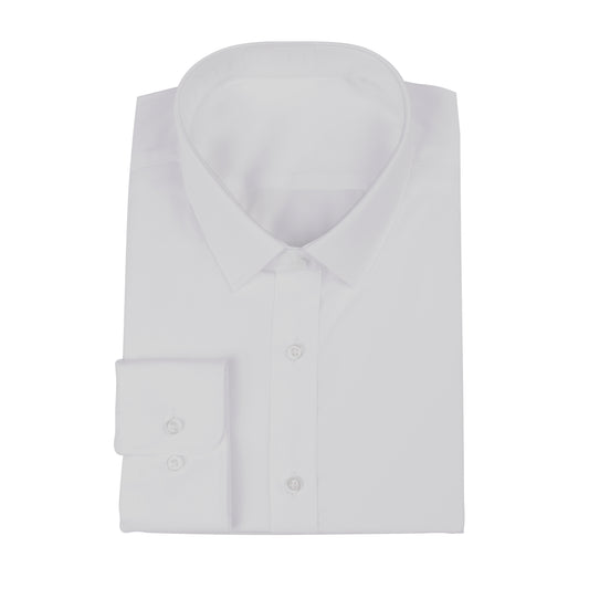 Classic White Premium Cotton Dress Shirt — view 3