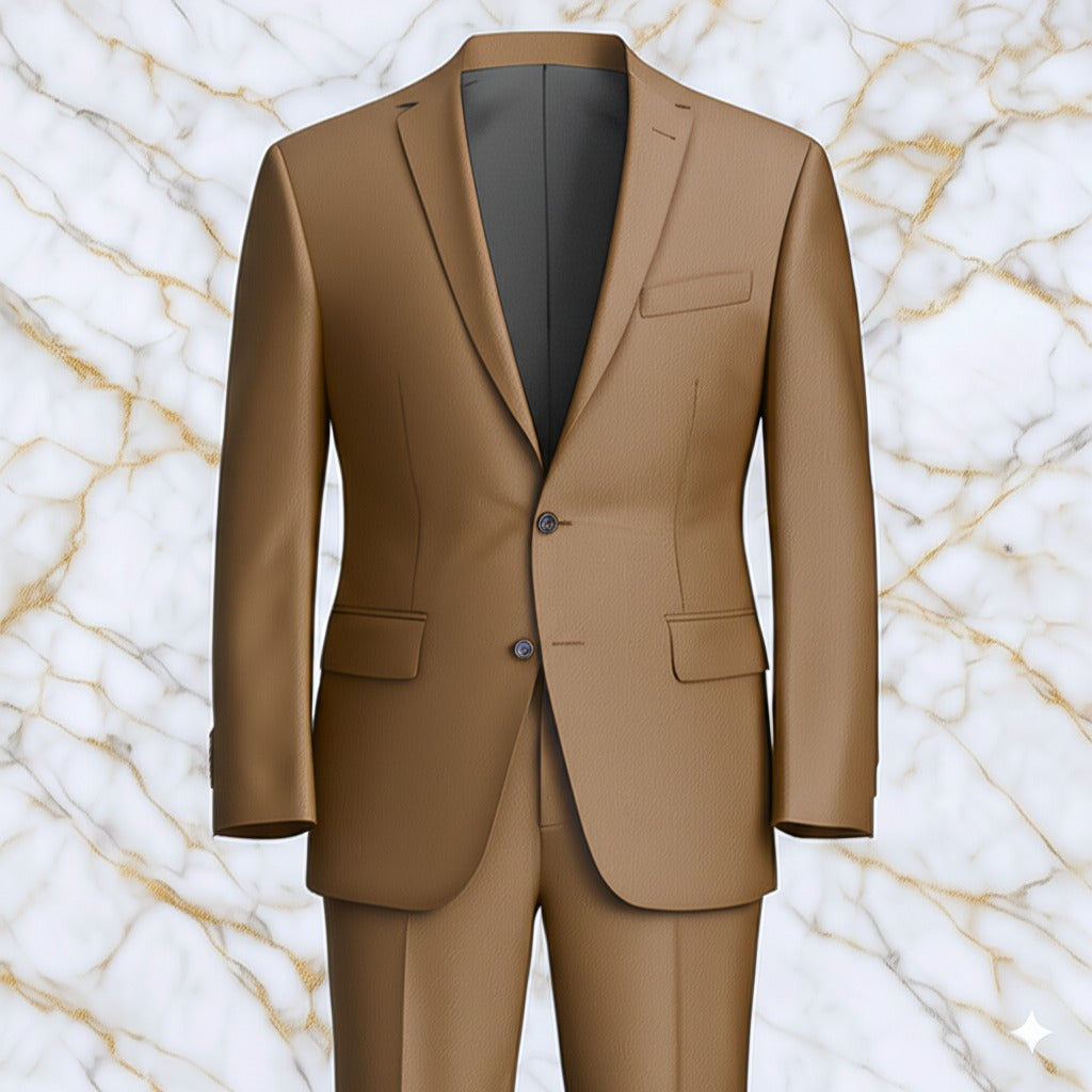 Tan Custom Tailored Suit – Made to Measure & Bespoke