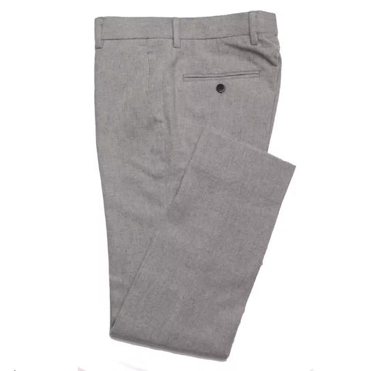 Dark Grey Dress Trousers — view 3