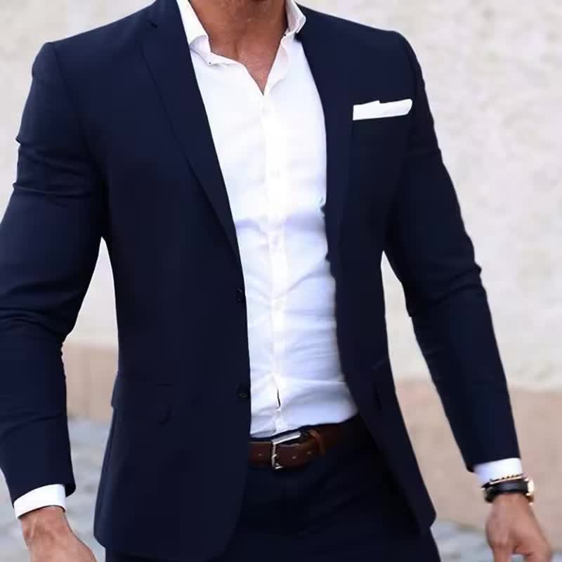 Light Navy Summer Suit