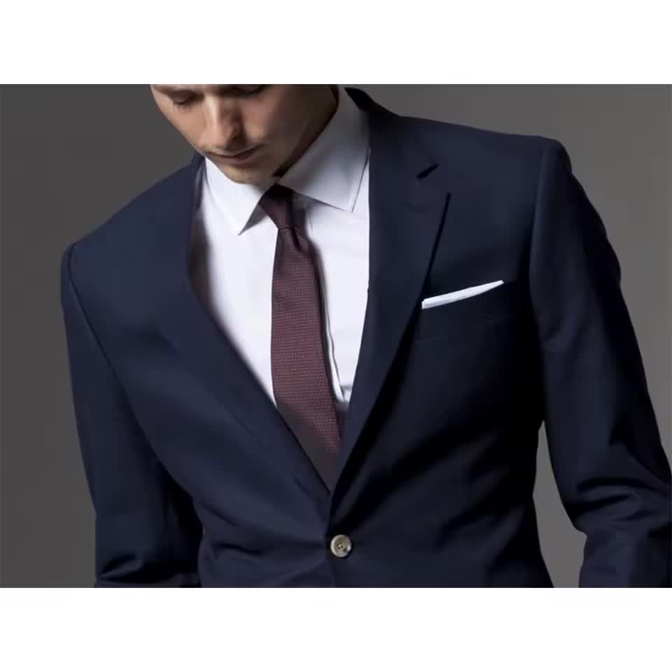 Light Navy Formal Tuxedo — view 2