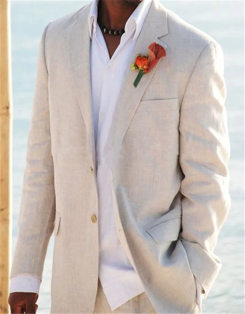 sandy-beige-linen-suit gallery