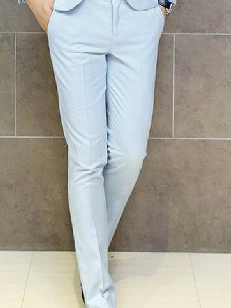 Sky Blue Lightweight Summer Suit — view 2